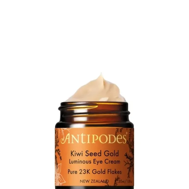 Soin Yeux & Lèvres>Antipodes Éclat d'Or                Contour des Yeux à l'Huile de Graine de Kiwi