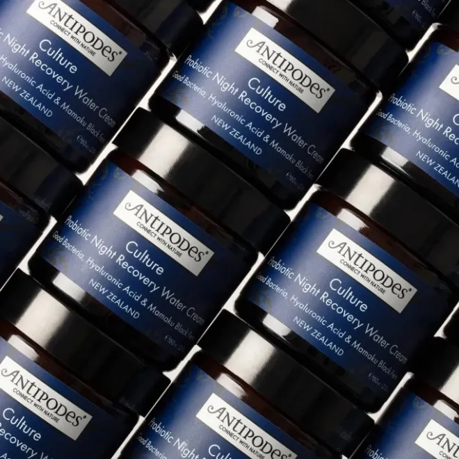 Soin De Nuit|Soin Naturel & Ecoresponsable>Antipodes Culture                Gel Crème de Nuit Réparateur aux probiotiques