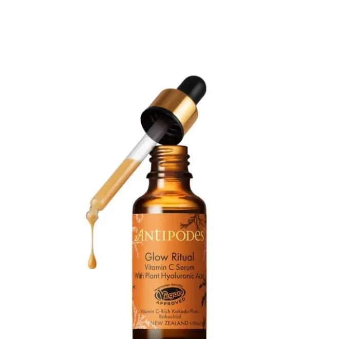 Soin Jour & Nuit|Sérum Et Booster>Antipodes Glow Ritual                Sérum à la Vitamine C et à l’Acide Hyaluronique Végétal