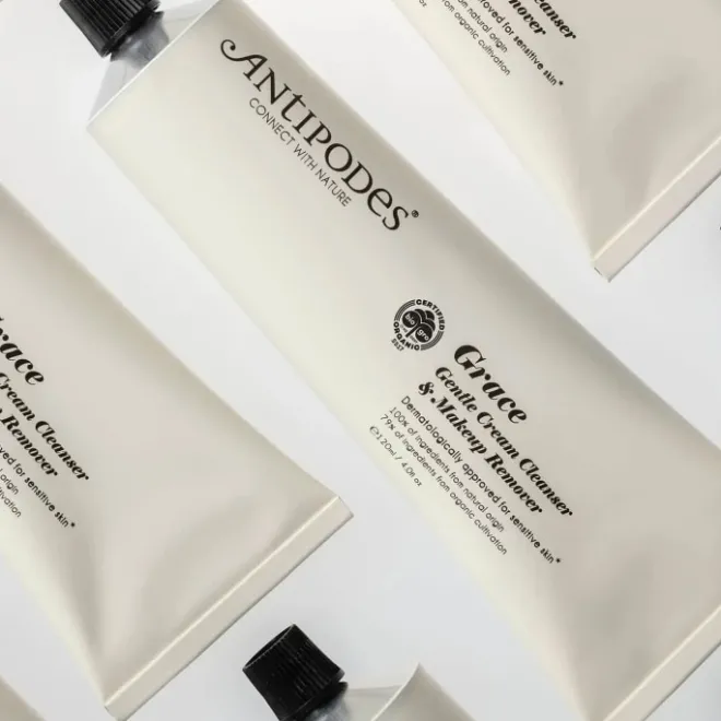 Nettoyant Visage|Soin Naturel & Ecoresponsable>Antipodes Grace                Crème Douce Nettoyante et Démaquillante