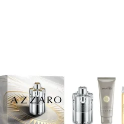 Coffrets Pour Lui|Coffret Parfum Homme>AZZARO Wanted                Coffret Eau de Parfum, Shampoing et Format Voyage