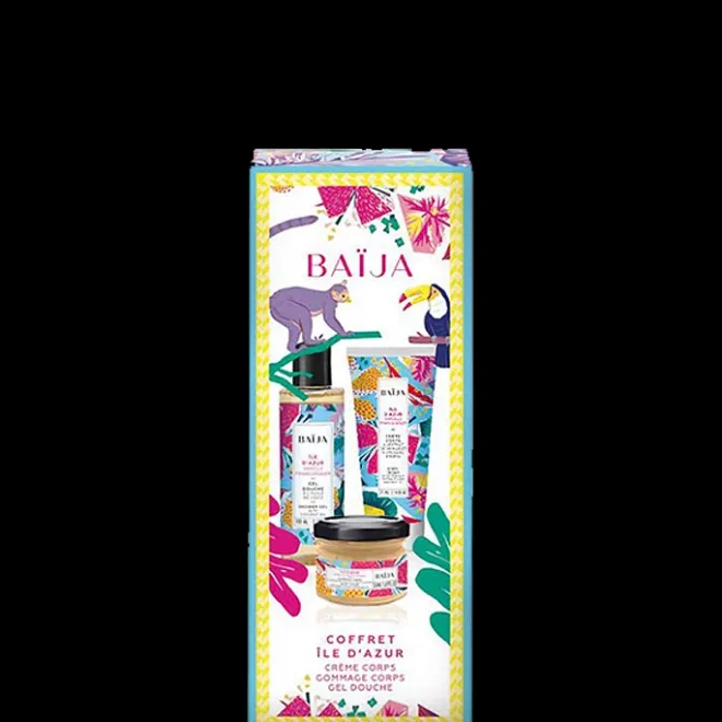 Parfum Naturel & Eco-Responsable|Gamme Complémentaire Parfumée>Baija Ile d'Azur Coffret Soin Corps Parfumé Spa@Home