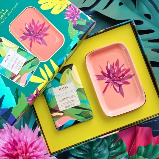 Coffrets Pour Elle|Accessoires Maison>Baija Sieste Tropicale Coffret Soin Parfumé