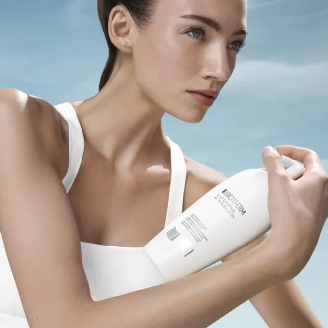 Soin Hydratant, Nourrissant, Anti-Âge>Biotherm Lait Corporel Active Recovery Lait Corps pour Apaiser les Peaux Irritées, Abîmées
