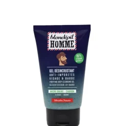 Soin Visage Homme|Soin Nettoyant Homme>Blondépil Homme                Gel Désincrustant Anti-Impuretés Visage & Barbe