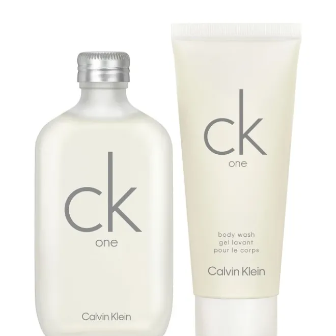 Coffrets Pour Lui|Coffrets Pour Elle>Calvin Klein CK One Coffret Eau de Toilette et Gel Douche 100 ml