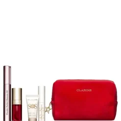 Coffrets Pour Elle|Baume À Lèvres & Huile À Lèvres>CLARINS Coffret Lip Comfort Oil & Wonder Perfect Mascara 4D                Coffret Maquillage