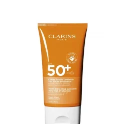 Protecteur Solaire>CLARINS Crème Solaire Corps UVA/UVB SPF50+                Hydratation Confort