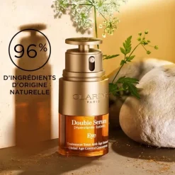Soin Yeux & Lèvres|Sérum Et Booster>CLARINS Double Sérum Eye                Traitement Yeux Anti âge Intensif  Contour des Yeux