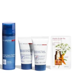 Coffrets Pour Lui|Soin Corps & Cheveux>CLARINS Men                Coffret Soin - Baume Super Hydratant
