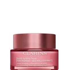 Soin De Nuit|Soin Naturel & Ecoresponsable>CLARINS Multi-Active Nuit                Crème lissante, rénovatrice de peau – Toutes peaux