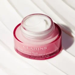 Soin De Nuit|Soin Naturel & Ecoresponsable>CLARINS Multi-Active Nuit                Crème lissante, rénovatrice de peau – Peaux sèches