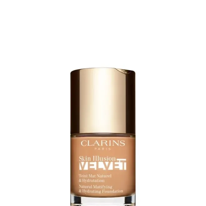 Fond De Teint>CLARINS Skin Illusion Velvet Fond de Teint Mat Naturel & Hydratation