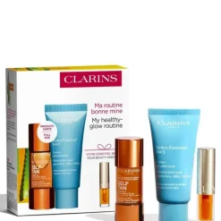 Coffrets Pour Lui|Coffrets Pour Elle>CLARINS Suncare                Coffret Soin - Addition Concentré Éclat