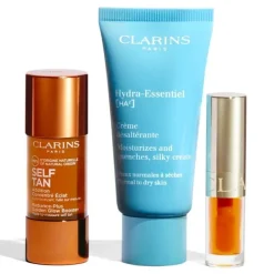 Coffrets Pour Lui|Coffrets Pour Elle>CLARINS Suncare                Coffret Soin - Addition Concentré Éclat