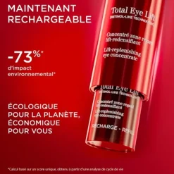 Soin Yeux & Lèvres|Soin Jour & Nuit>CLARINS Total Eye Lift - Contour des yeux anti-âge                Soin yeux anti-rides - Recharge