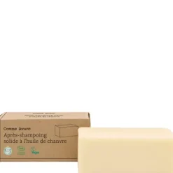 Soin Conditioner & Masque>Comme Avant Après-Shampoing Bio Naturel Solide                 A l'Huile de Chanvre