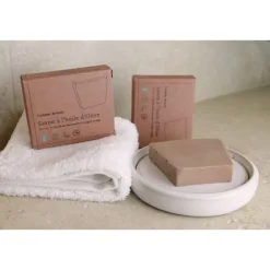 Gommage & Bain|Nettoyant Visage>Comme Avant Savon Naturel                 à L'Huile d'Olive - Enrichi  en Huile de Bourrache & Argile Rouge