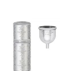 Accessoire Parfum>CREED Argent / Argent                Vaporisateur de voyage - Gaine Cousue Cuir