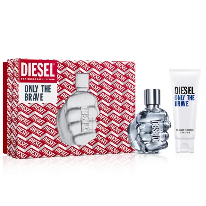 Coffrets Pour Lui|Coffret Parfum Homme>Diesel Only The Brave Coffret Eau de Toilette & Gel-Douche
