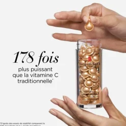 Soin Spécifique Visage|Soin Jour & Nuit>Elizabeth Arden Ceramide Vitamine C                Capsules Sérum Rénovateur d'Éclat