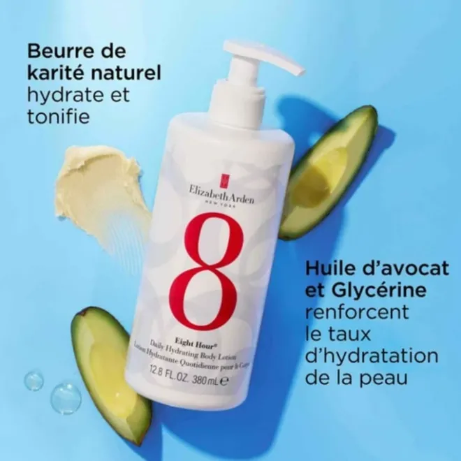 Soin Hydratant, Nourrissant, Anti-Âge>Elizabeth Arden Eight Hour® Lotion Hydratante Quotidienne pour le Corps