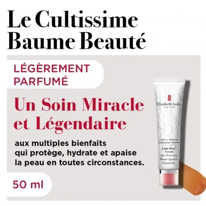 Soin Jour & Nuit>Elizabeth Arden Eight Hour® Cream Baume Apaisant Réparateur Légèrement Parfumé