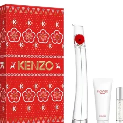 Coffrets Pour Elle|Coffret Parfum Femme>KENZO Flower By                Coffret Eau de Parfum 100 ml