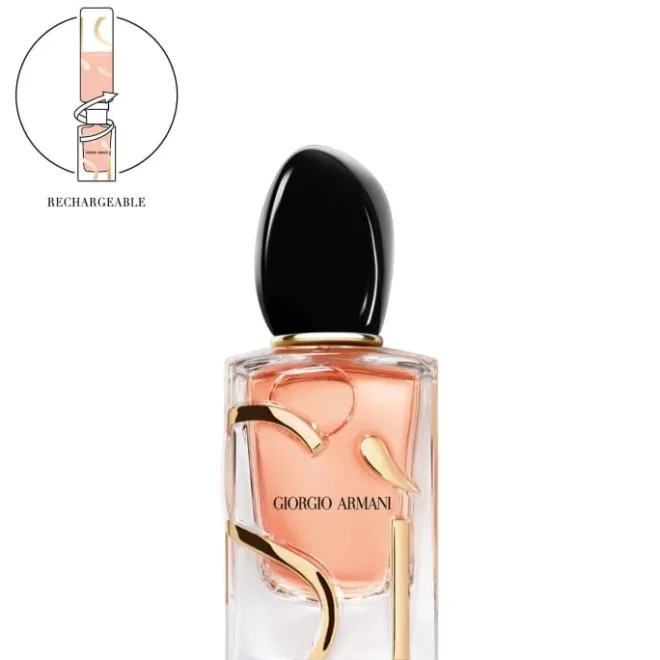 Eau De Parfum>GIORGIO ARMANI Armani Sì Eau de Parfum Intense Rechargeable