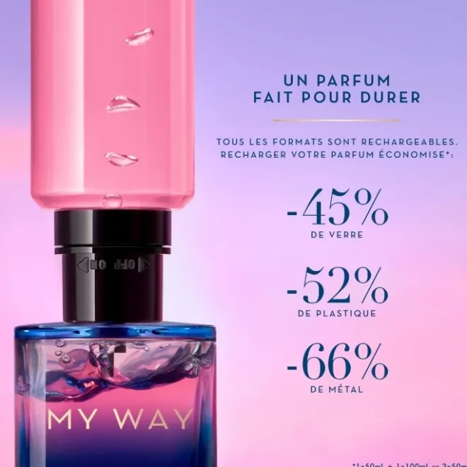 Parfum Recharge>GIORGIO ARMANI My Way Parfum - Flacon Recharge