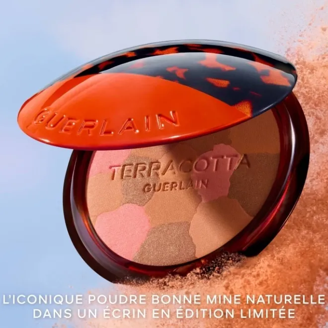 Poudre Bronzante>GUERLAIN Terracotta Light La Poudre Éclat Bonne Mine Naturelle - Édition Limitée - 96% d’ingrédients d’origine naturelle