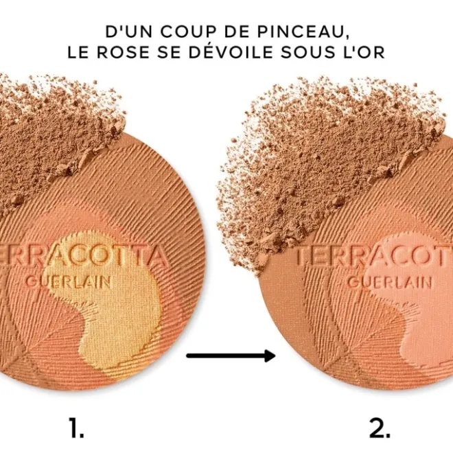 Poudre Bronzante>GUERLAIN Terracotta Peacock La Poudre Bronzante - 96% d’Ingrédients d’Origine Naturelle - Édition limitée