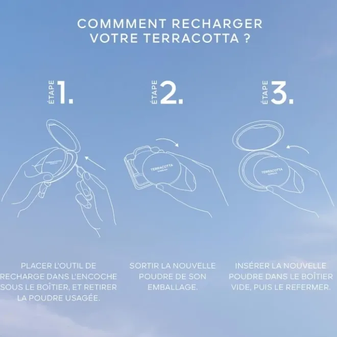 Poudre Bronzante>GUERLAIN Terracotta Peacock La Poudre Bronzante - 96% d’Ingrédients d’Origine Naturelle - Édition limitée