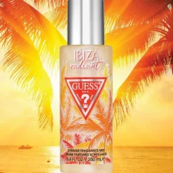 Brume Parfumée Corps & Cheveux|Gamme Complémentaire Parfumée>Guess Ibiza Radiant                Brume Parfumée Scintillante
