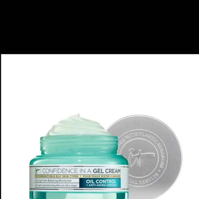 Soin De Nuit|Soin De Jour>It Cosmetics Confidence in a Gel Cream Gel-Crème Hydratant et Anti-âge pour les Peaux Mixtes à Grasses