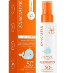 Protecteur Solaire>LANCASTER Sun Sensitive                Spray Lacté Pour Enfants Visage & Corps SPF50+