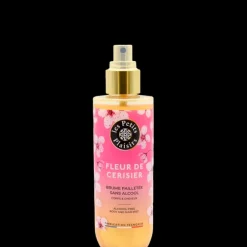 Brume Parfumée Corps & Cheveux|Gamme Complémentaire Parfumée>Les Petits Plaisirs Fleur de Cerisier                Brume Pailletée Sans Alcool