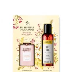 Parfum Mixte>Les Senteurs Gourmandes Douceur d'Agrumes                Coffret Eau de Parfum et Huile Parfumée
