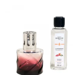 Lampe À Catalyse Maison Berger>Maison Berger Paris Spirale Rouge                Coffret Lampe Berger