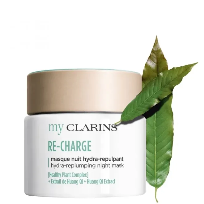Masque|Soin Naturel & Ecoresponsable>CLARINS My RE-CHARGE Masque nuit hydra-repulpant - Toutes Peaux