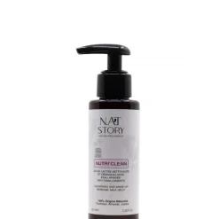 Démaquillant Visage|Nettoyant Visage>N.A.T Story Nutri'Clean                Gelée Lactée Nettoyante et Démaquillante