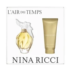 Coffrets Pour Elle|Coffret Parfum Femme>NINA RICCI Air du Temps                Coffret Eau de Toilette et Lait pour le Corps
