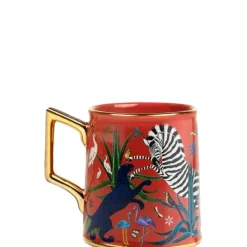 Accessoires Maison>Ortigia Sicilia Jungle Corallo                Mug en Céramique