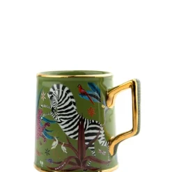 Accessoires Maison>Ortigia Sicilia Jungle Green                Mug en Céramique