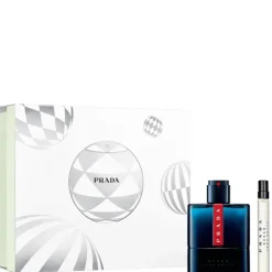 Coffrets Pour Lui|Coffret Parfum Homme>PRADA Luna Rossa Ocean                Coffret Eau de Toilette et Vaporisateur Voyage