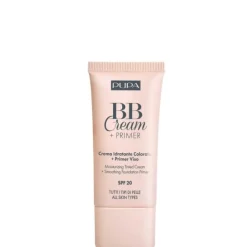 Base & Primer>Pupa BB Cream + Primer Tout Type de Peau                Crème Hydratante Teintée + Base de Pré-maquillage