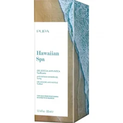 Gommage & Bain>Pupa Hawaiian Spa                Gel Douche Anti-Fatigue A Base de Sel Vert d’Hawaï et Extrait de Bambou