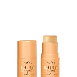 Enlumineur>Pupa Shine Bright                Stick Scintillant pour le Visage et le Décolleté