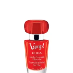 Vernis À Ongles>Pupa Vamp! Vernis à Ongles Parfumé Effett Gel                Vernis parfumé effet gel à la fragrance rouge