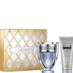 Coffrets Pour Lui|Coffret Parfum Homme>RABANNE Invictus                Coffret Eau de Toilette et Gel Douche